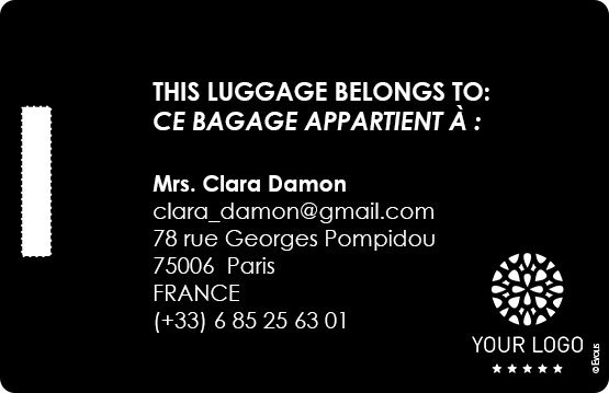 luggage tag luggage tag